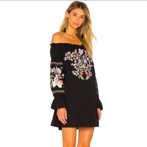 Free People Fleur Du Jour Mini in Black